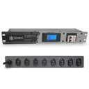 Ver imagem 1 de Regua para Rack com Disjuntor Bipolar Dj 5000 Full Ipec - Cinza