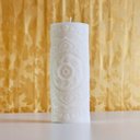 Ver imagem 5 de Vela Decorativa Cilíndrica Flor de Mandala Ramim Aromas Vela Decorativa Holística