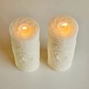 Ver imagem 2 de Vela Decorativa Cilíndrica Flor de Mandala Ramim Aromas Vela Decorativa Holística