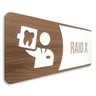 Placa de Sinalização | Raio-x - Mdf 15x13cm - 1