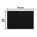 Ver imagem 4 de Tapete Joy para Banheiro 40cm X 60cm Preto Kapazi