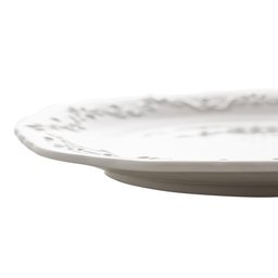 Jg 6 Pratos Wolff De Porcelana P/Sobremesa Alto Relevo 19Cm - 4