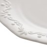 Jg 6 Pratos Wolff De Porcelana P/Sobremesa Alto Relevo 19Cm - 5