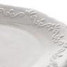 Jg 6 Pratos Wolff De Porcelana P/Sobremesa Alto Relevo 19Cm - 6