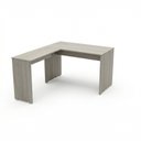 Ver imagem 2 de Escrivaninha em L Mesa de Escritório 150x120cm Studio Legno Crema Bege