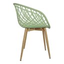 Ver imagem 3 de Cadeira Poltrona Clarice Sidera Nest Web com Apoio de Braço