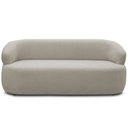 Ver imagem 2 de Sofá 3 Lugares Orgânico Sala de Estar Living 170cm Carmen F04 Bouclê Bege - Lyam Decor