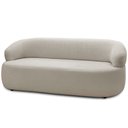 Ver imagem 6 de Sofá 3 Lugares Orgânico Sala de Estar Living 170cm Carmen F04 Bouclê Bege - Lyam Decor