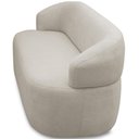 Ver mais imagens de Sofá 3 Lugares Orgânico Sala de Estar Living 170cm Carmen F04 Bouclê Bege - Lyam Decor