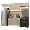 Ver imagem 2 de Armário de Cozinha Completa 280 Cm Branco/crema Vik Madesa 01