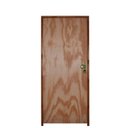 Ver imagem 2 de Kit Porta de Madeira 210x60cm Batente 11cm Fechadura Golf Rodam Abertura Esquerda Marrom/Mescla