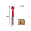 Ver imagem 1 de Broca Forstner Profissional Sentido Esquerda - Furo Não Passante - Haste 10mm para Cnc e Furadeira M