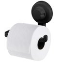 Ver imagem 1 de Suporte para Papel Higienico Preto com Ventosa Future