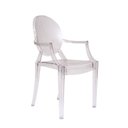 Ver imagem 4 de Cadeira ghost cristal design policarbonato certificada INMETRO 154kgs