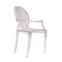 Ver imagem 6 de Cadeira ghost cristal design policarbonato certificada INMETRO 154kgs