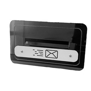 Caixa de Correio 5n Preto P/ Grade Vertical