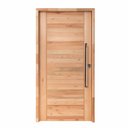 Ver imagem 1 de Kit Porta Pivotante Maciça de Eucalipto 214cmx107cm Comercial Clean Eco