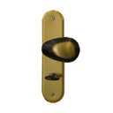 Ver imagem 4 de Kit Porta de Madeira 210x72cm Batente 11cm Fechadura Bola Rodam Abertura Esquerda