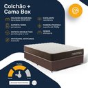 Ver imagem 5 de Cama Box Casal com Colchão de Espuma D33 Double Comfort 138x188x59cm