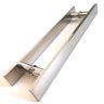 PUXADOR INOX P/ PORTAS - BARRA CHATA - TAMANHO 800*600*40*10 MM POLIDO - 1
