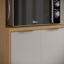 Ver mais imagens de Paneleiro para Micro-Ondas MDF Colors 15mm Cinza/Freijó/Chalck