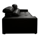 Ver imagem 7 de Sofá de Couro 2 Lugares Alabama 250cm USB M06 Cor Preto 450 - ADJ DECOR SOFÁ 2 LUGARES 3 LUGARES COU