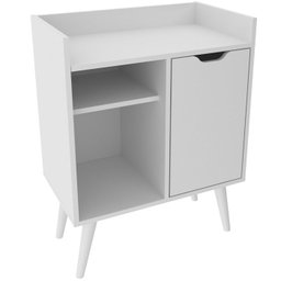 Aparador Balcao Bar Cantinho do Cafe Multiuso Ap2310 Branco Tecno Mobili - 1