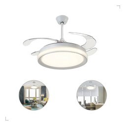 Ventilador de Teto Opus Air Plus Led com Pás Retrátil Led 3 Cores Original - Linha Premium - 6