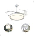 Ver imagem 6 de Ventilador de Teto Opus Air Plus Led com Pás Retrátil Led 3 Cores Original - Linha Premium