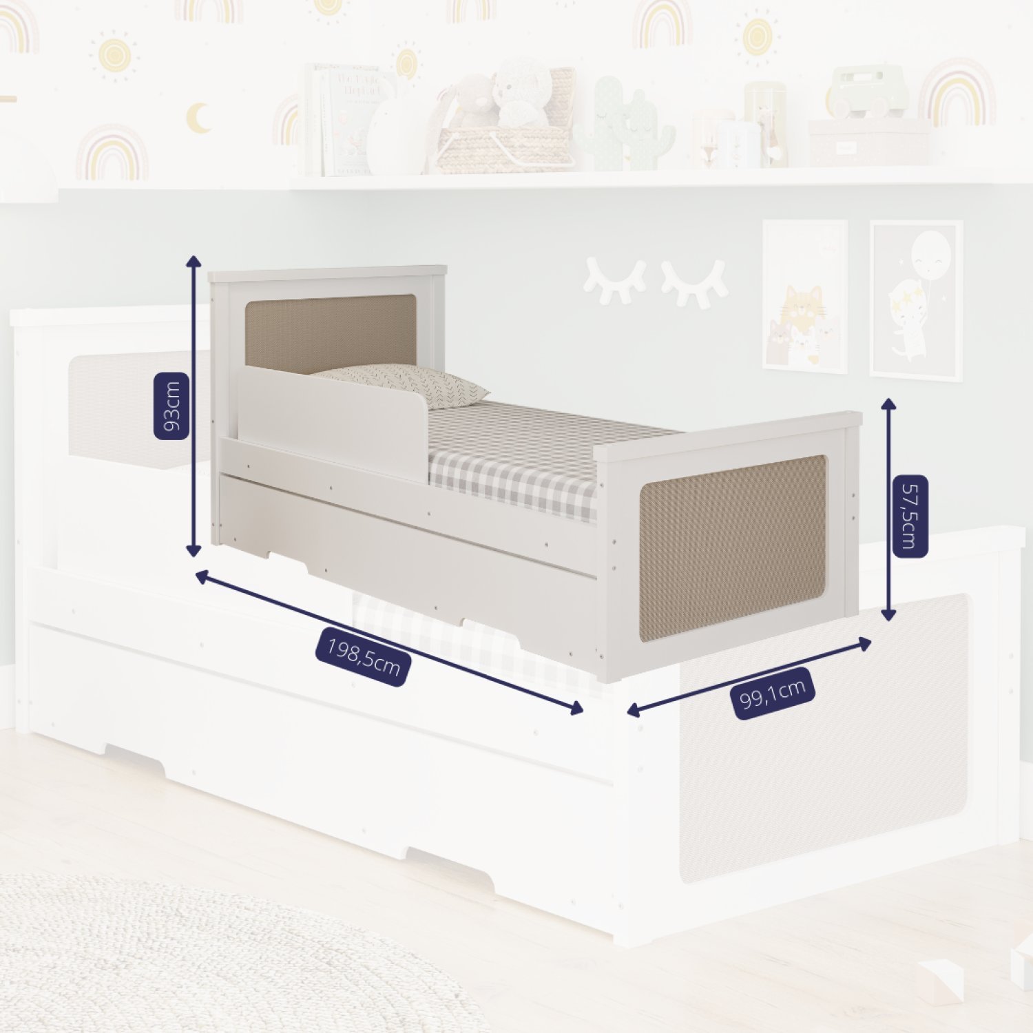 Cama Infantil Bibox Bela Cimol - 4