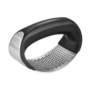 Espremedor de Alho Fácil e Prático Amassador Triturador Inox Inox Manual