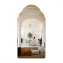 Ver imagem 2 de Espelho Orgânico Decorativo Grande 60x110cm - Mod. Marrocos Caramelo
