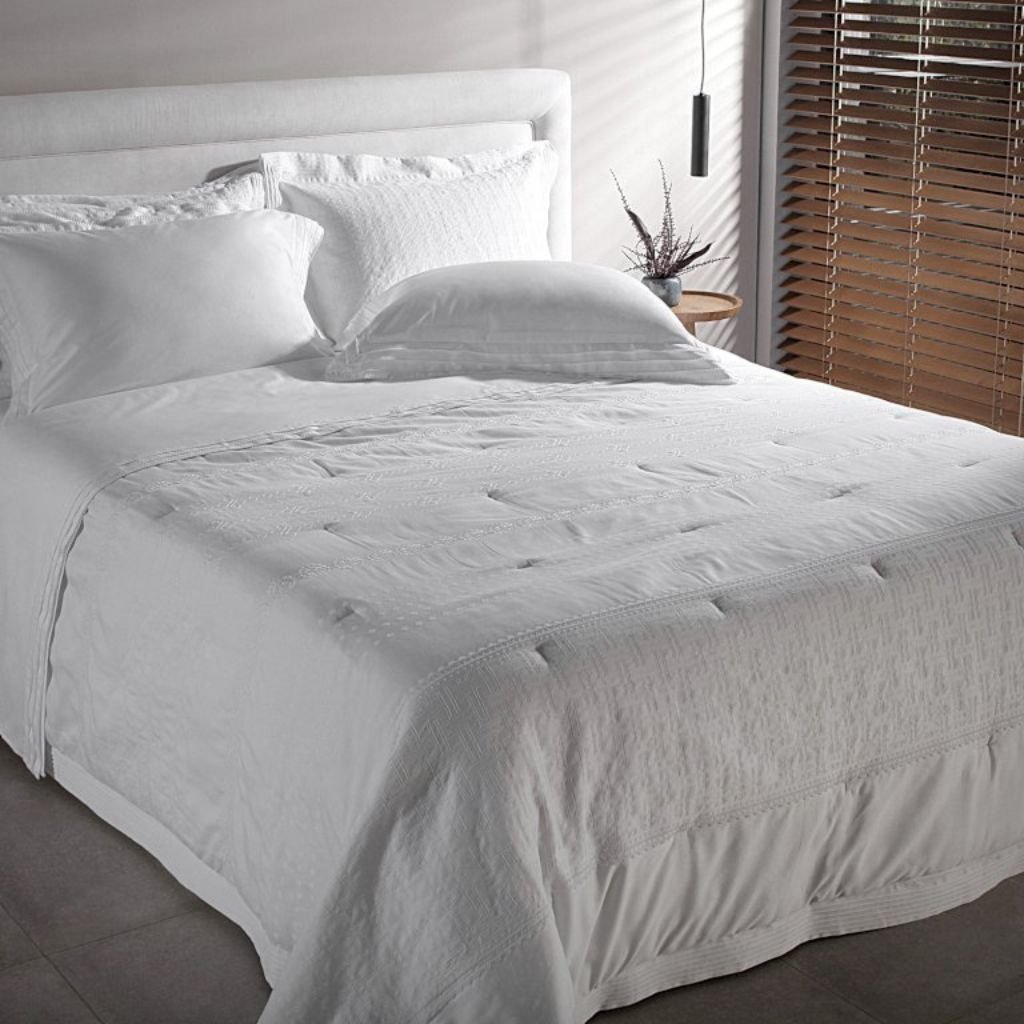 Jogo de Cama Queen 400 Fios Buddemeyer Luxus Palladio Branco - 3