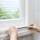 Ver imagem 4 de Tela Cortina Mosquiteiro Dengue Magnetico Ima Janela Facil Instalação Proteçao Kit 2 Uni