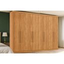 Ver imagem 1 de Guarda Roupa Casal 8 Portas Master New Cinamomo S. Andirá