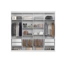 Ver imagem 3 de Guarda Roupa Casal 8 Portas Master New Cinamomo S. Andirá