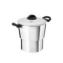 Ver imagem 1 de Cuscuzeira Média 16 Polida 2,8l Lidermix Cus01