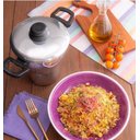 Ver imagem 2 de Cuscuzeira Média 16 Polida 2,8l Lidermix Cus01