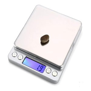Mini Balança Digital de Bolso 0,1g - 1kg Alta Precisão