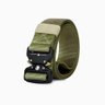 Cinto Verde Tático Militar Reforçado Fivela de Metal com Engate e Desengate Rápido Ajustável - 1