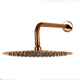 Ducha Chuveiro Redonda 30 cm Curuá Pingoo.casa - Dourado Rose - 1