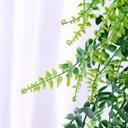 Ver imagem 3 de 2 Pendentes de Samambaia Cheia Artificial Toque Real Jardim