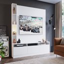 Ver imagem 1 de Estante Home e Theater para TV até 65 Polegadas com Nicho