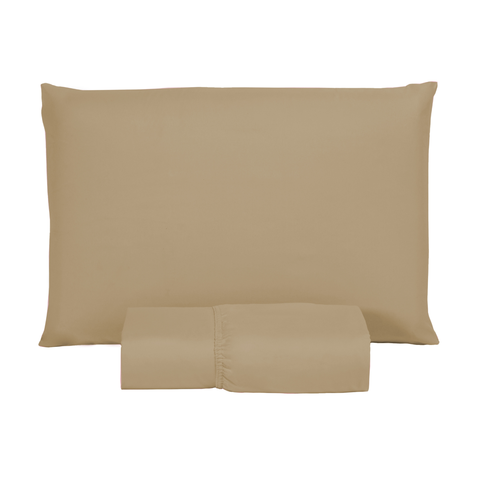 Roupa de Cama Solteiro 400 Fios 2 Peças Hotel Pousada Macio Acetinado:avela