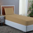 Ver imagem 2 de Roupa de Cama Solteiro 400 Fios 2 Peças Hotel Pousada Macio Acetinado:avela