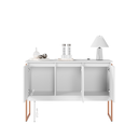 Ver imagem 3 de Buffet Moderno 3 Portas Londres Branco Cobre