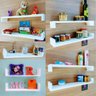 Trio De Estantes Para Decoração Quarto Infantil Prateleira De Sala Cozinha Mdf 55cm - 4
