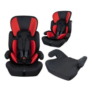 Cadeira Infantil para Carro 9 e 36kg Styll Baby Preto e Vermelho