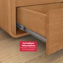 Ver imagem 6 de Mesa de Cabeceira 2 Gavetas Easy Like Amendoa Clean