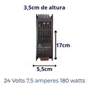 Ver imagem 6 de Fonte Chaveada Estabilizada 24v 7,5a 180w Bivolt